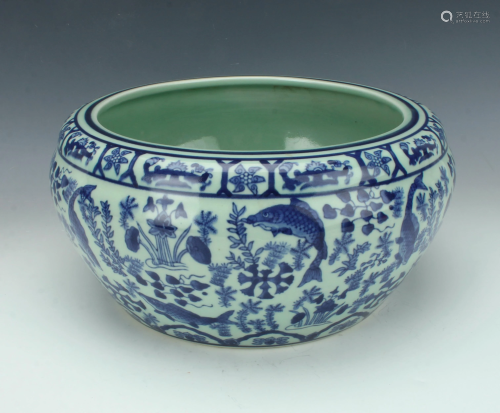 CHINESE PORCELAIN BLUE & WHIT…