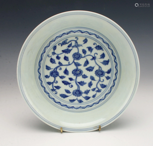 CHINESE PORCELAIN BLUE & WHIT…