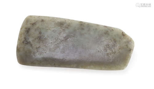 A CHINESE JADE AX. NEOLITHIC PERIOD (3550 B.C.).