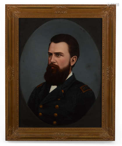 Yeuqua (active 1850-1885) Portrait of a U.S. Naval Captain, circa 1870