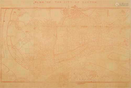 Anonymous (19th century) Map of Canton