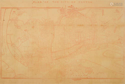 Anonymous (19th century) Map of Canton