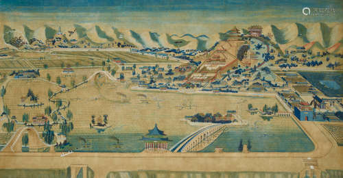 Anonymous View of the Summer Palace Yihe Yuan