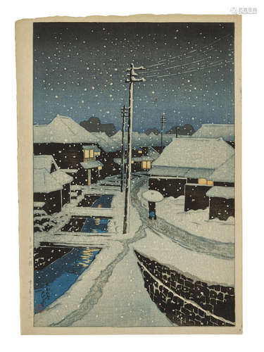 KAWASE HASUI (1883-1957) Taisho era (1912-1926), 1920