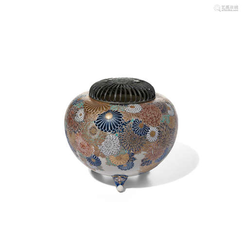 A Satsuma koro (incense burner) Meiji era (1868-1912), late 19th century