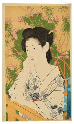 HASHIGUCHI GOYO (1881-1921) Taisho era (1912-1926), 1920