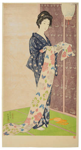 HASHIGUCHI GOYO (1881-1921) Taisho era (1912-1926), 1920