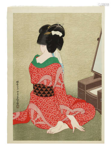 HIRANO HAKUHO (1879-1958) Showa era (1926-1989), 1932