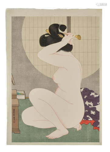 HIRANO HAKUHO (1879-1958) Showa era (1926-1989), 1932