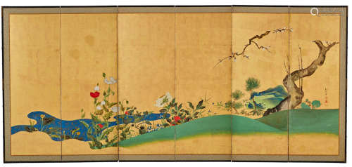 After Sakai Hoitsu Edo period (1615-1868), 19th century