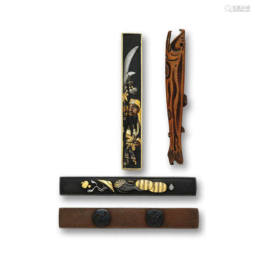 Four various kozuka Edo period (1615-1868), 18th/19th century