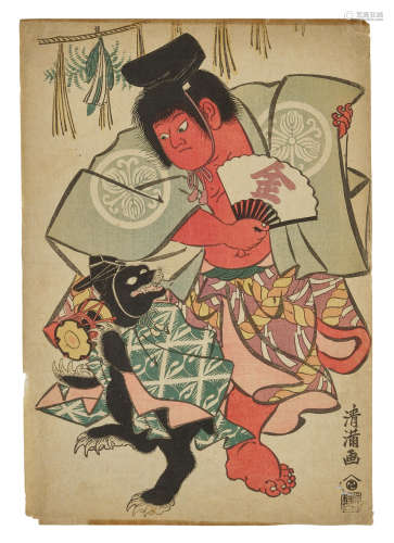 TORII KIYOMITSU II (KIYOMINE, 1787-1868) Edo period (1615-1868), 1815-1842