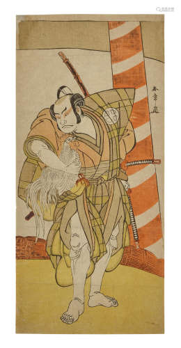 KATSUKAWA SHUNSHO (1726-1792) Edo period (1615-1868), circa 1773