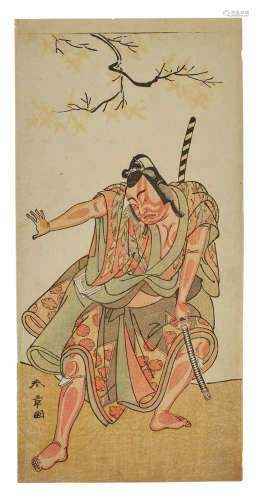 KATSUKAWA SHUNSHO (1726-1792) Edo period (1615-1868), 1773