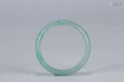 A Chinese Jadeite Bracelet