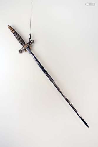 古董欧洲骑士剑