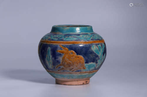 A Chinese Painted Porcelain Jar