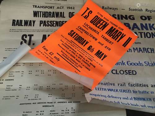 A LOT OF RAILWAYS EPHEMERA