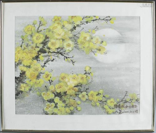 Juju Chen, Flowering branches, 1996.