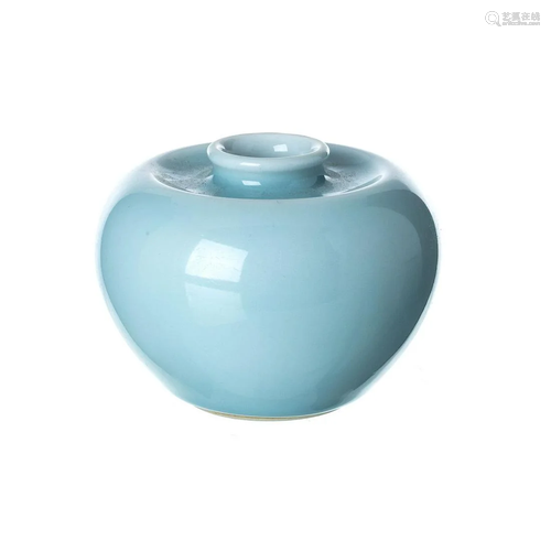 Chinese pale blue porcelain vase