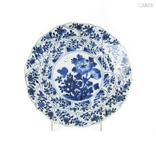 Chinese porcelain plate, Kangxi