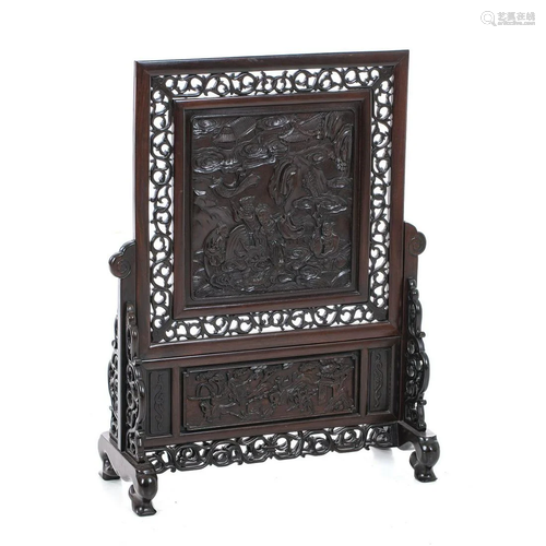 Chinese table screen, Minguo