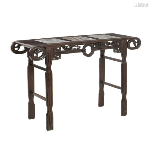 Chinese hongmu altar table, Minguo