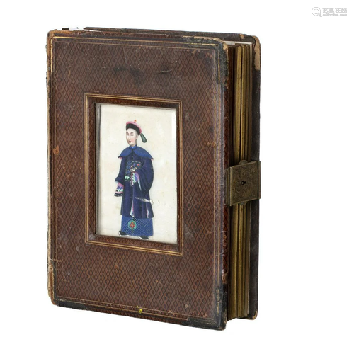 Album with Chinese paintings, 19th