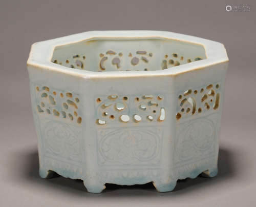Yuan Dynasty - Colored Censer