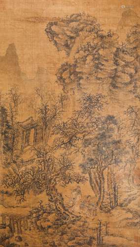 Qing Dynasty -  Shanshui Painting