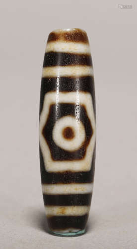 Tang Dynasty - Three Eye Dzi Bead