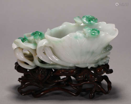 Qing Dynasty - Jadeite Ornament