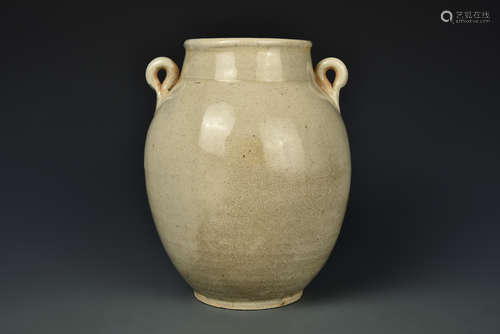 A STRAW GLAZED JAR SONG DYNASTY