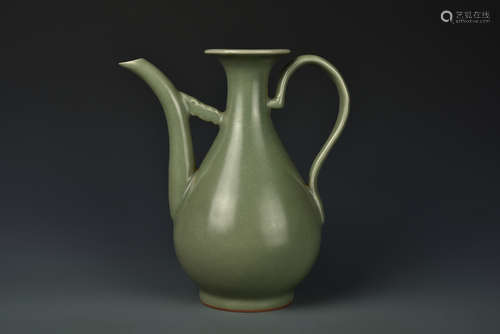 A LONGQUAN CELADON EWER MING DYNASTY