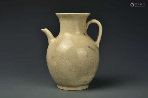 A STRAW GLAZED EWER SONG DYNASTY