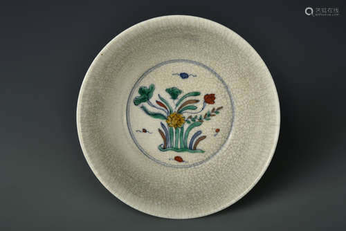 A DOUCAI BOWL QING DYNASTY