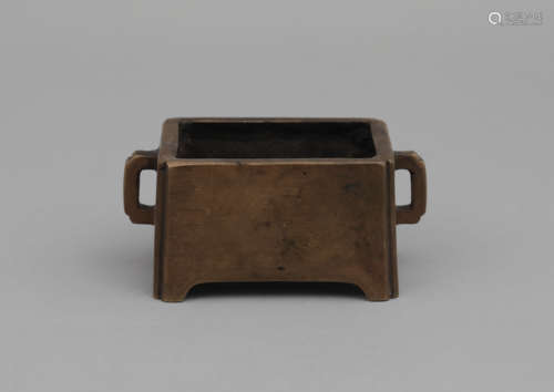 A BRONZE CENSER MING DYNASTY