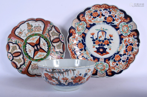 AN 18TH CENTURY CHINESE EXPORT IMARI BOW…