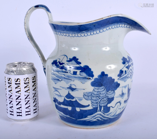 A 19TH CENTURY CHINESE BLUE AND WHITE J…