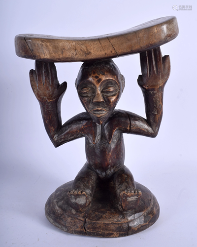 AN EARLY 20TH CENTURY AFRICAN TRIBAL FE…