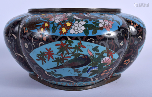 A LATE 19TH CENTURY JAPANESE CLOISONNE ENA…