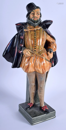 A ROYL DOULTON FIGURE OF SIR WALTER RALEI…