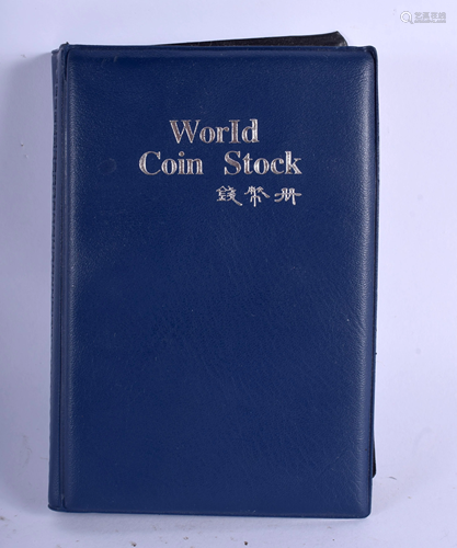 A CHINESE COIN BOOK 20th Century. (qty)