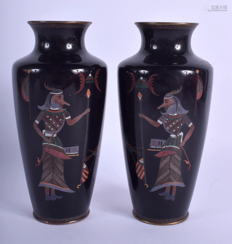 AN UNUSUAL PAIR OF 19TH CENTURY JAPANESE ME…