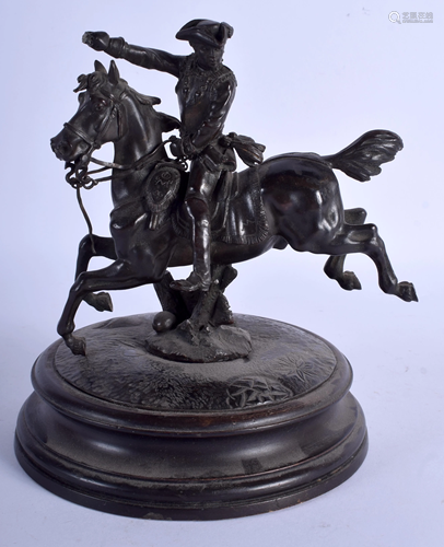 A 19TH CENTURY FRENCH BRONZE FIGURE OF …