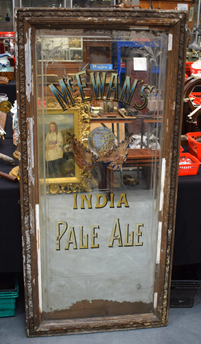 A LARGE ANTIQUE MCEWANS PALE ALE PUB ADV…