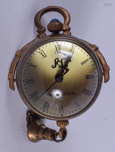 A BALL WATCH. 2.5 cm wide.