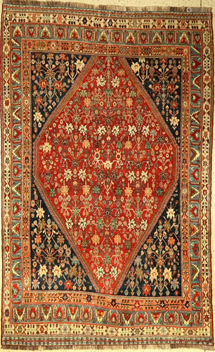 Gashgai Gaschguli old, Persia, around 1930, wool on