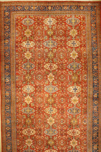 Large Mahal antique carpet, Persia, 19th century