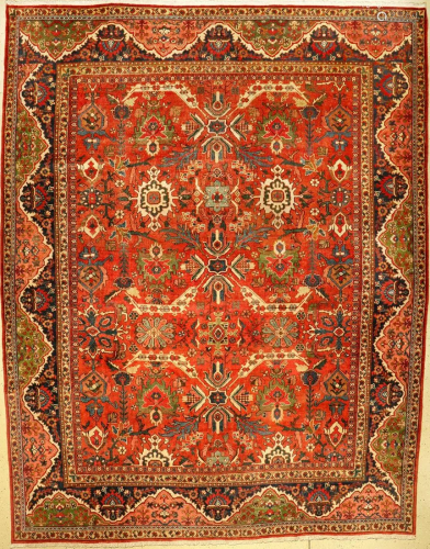 Large Mahal antique carpet, Persia, around 1920, …